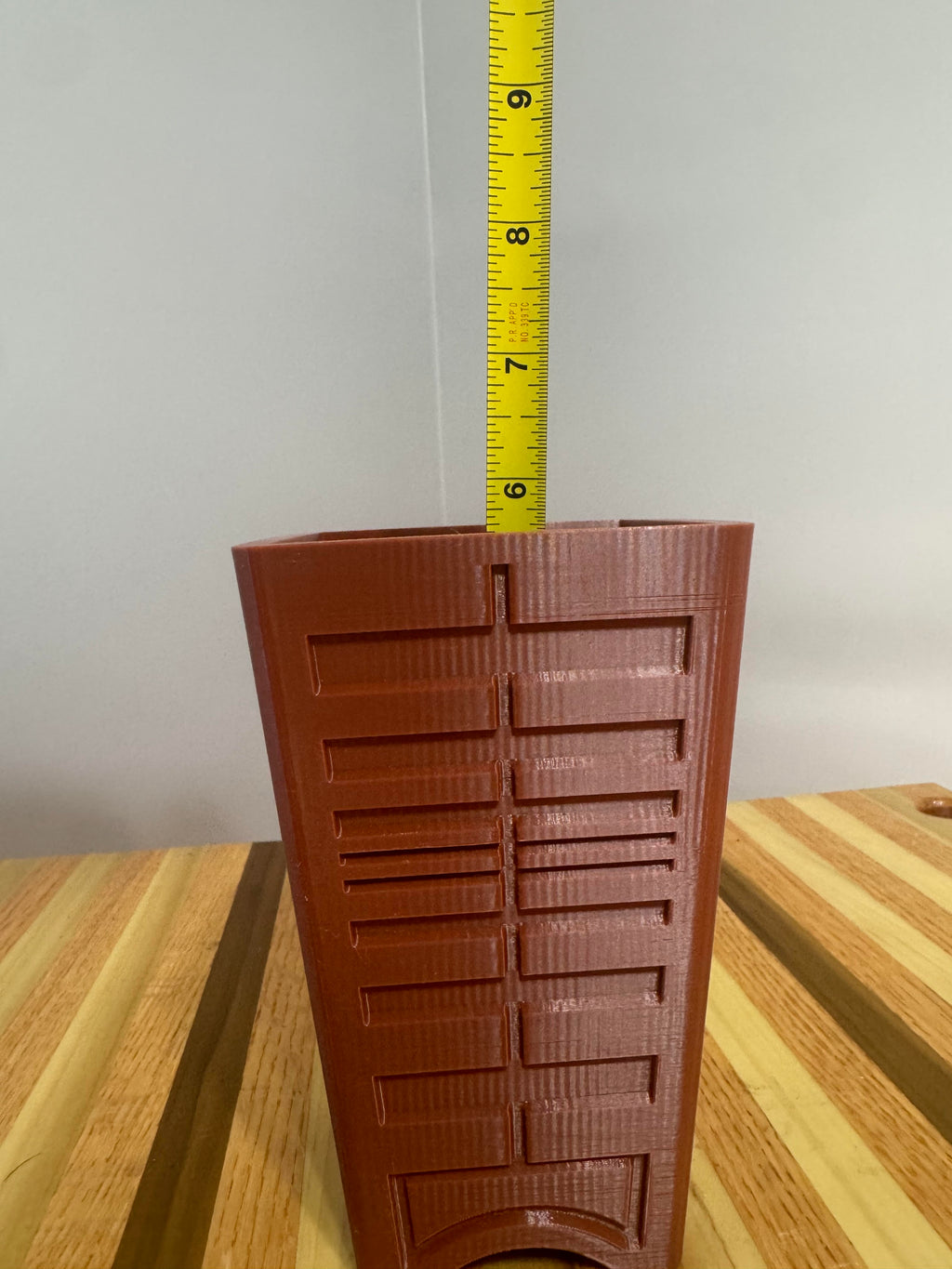 4" tower style cascade bonsai pot