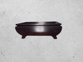 7" potbelly style plastic rectangle bonsai training pot
